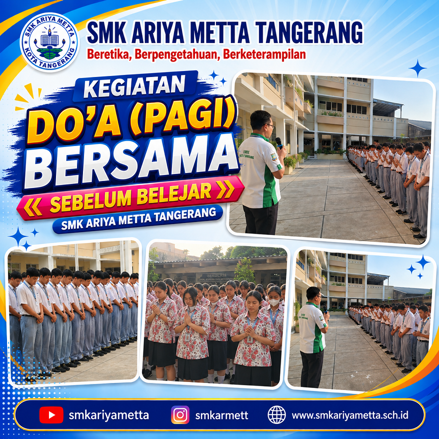 DO'A PAGI BERSAMA SEBELUM PEMBELAJARAN