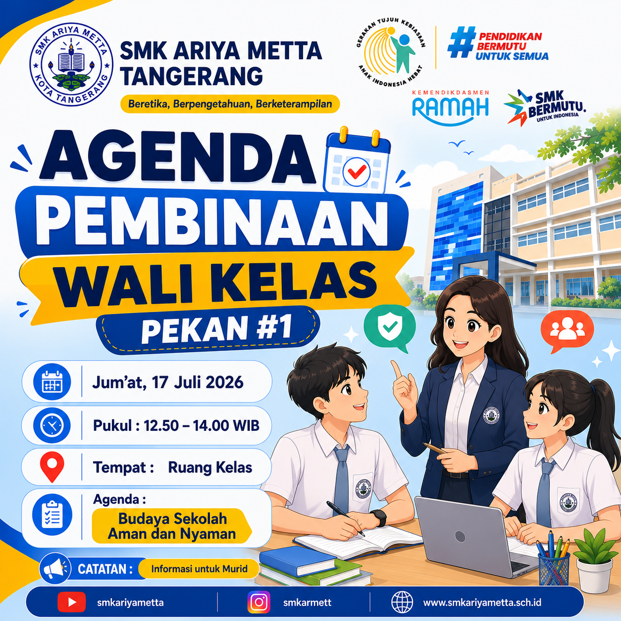 Pembinaan Wali Kelas Pekan#1
