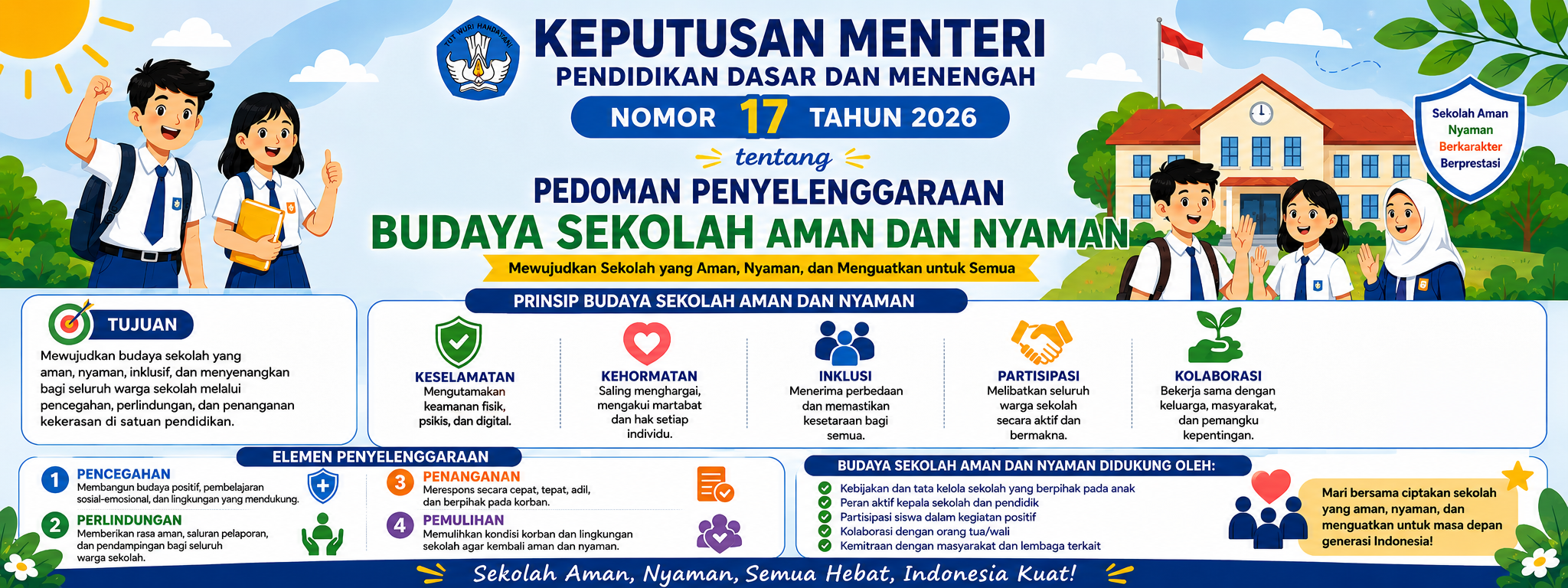 Budaya Aman Nyaman SMK Ariya Metta